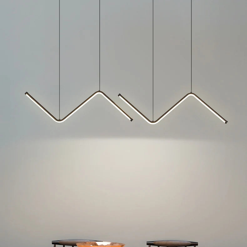 LinéaZ™ Modern Dimmable Pendant Chandelier