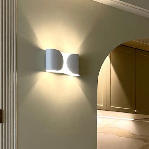 Italian Foglio Metal Wall Lamp