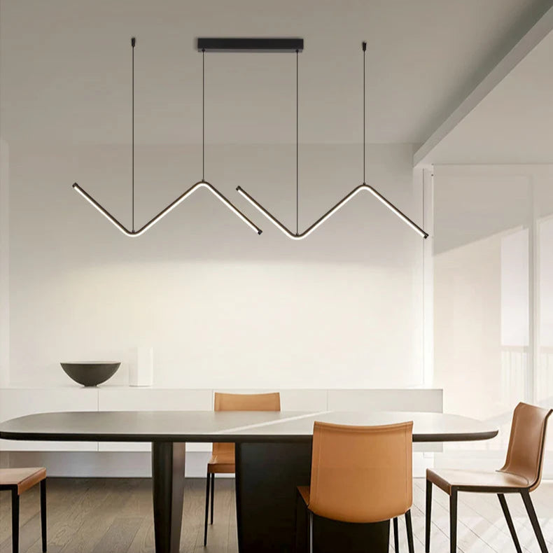LinéaZ™ Modern Dimmable Pendant Chandelier