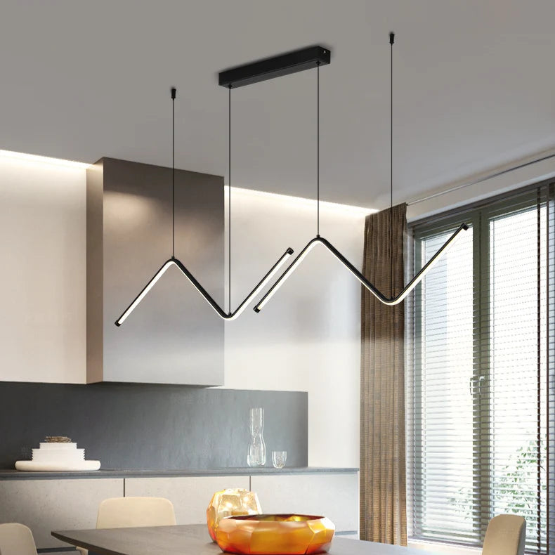 LinéaZ™ Modern Dimmable Pendant Chandelier