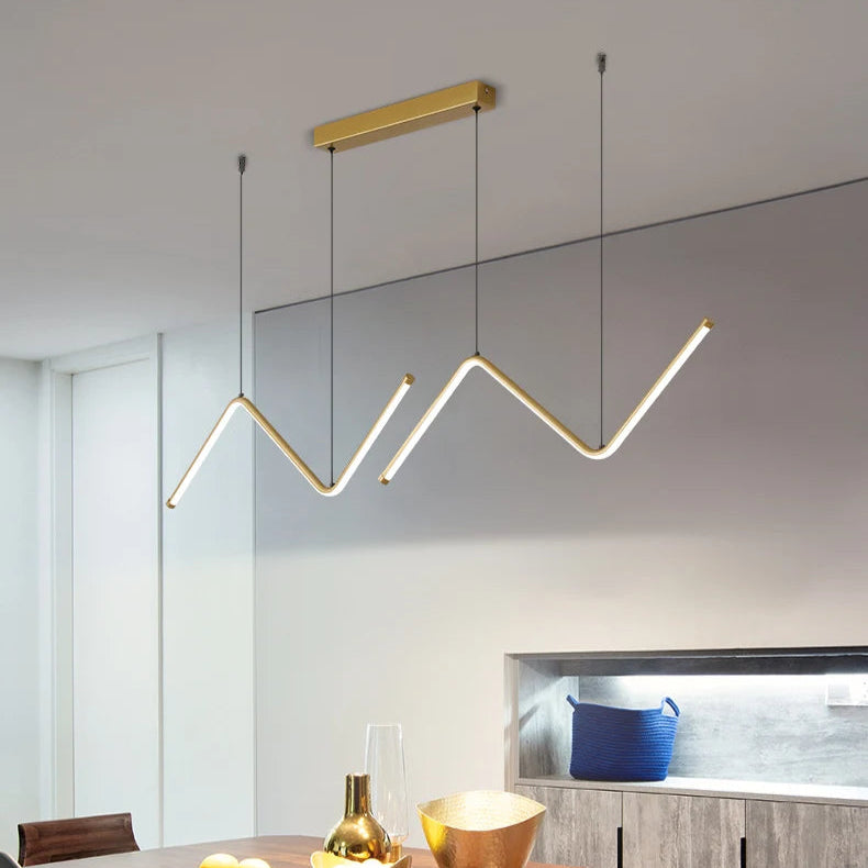 LinéaZ™ Modern Dimmable Pendant Chandelier