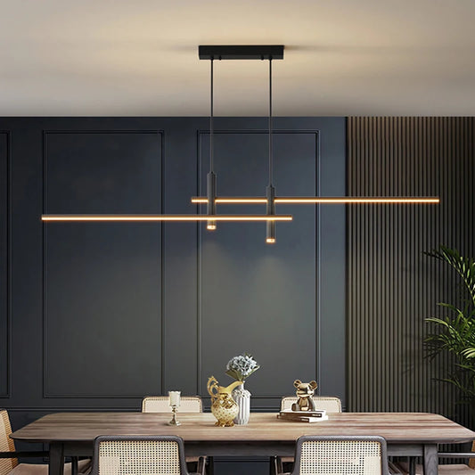 Lunara™ Dual Pendant Light – Dimmable Modern Nordic Style