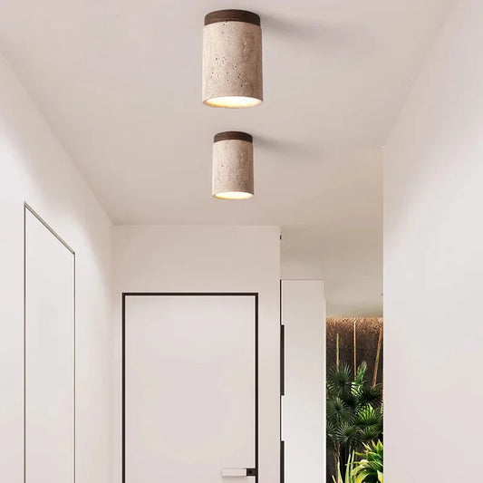 LumiHaven™ Bamboo & Wood Pendant Light