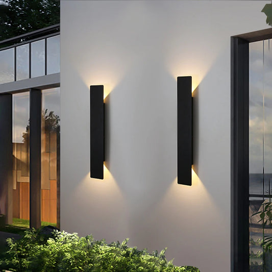 Aurelio BeamGuard™ Modern Outdoor LED Wall Light