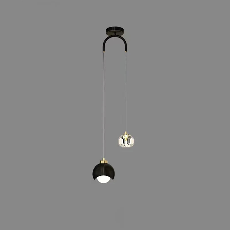 Lustra™ Crystal & Iron Pendant Light