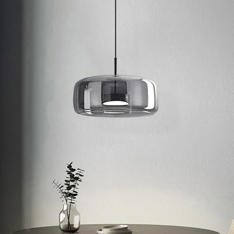 Opaline™ Dimmable Glass Stone Pendant Light