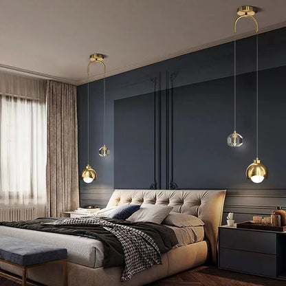 Lustra™ Crystal & Iron Pendant Light