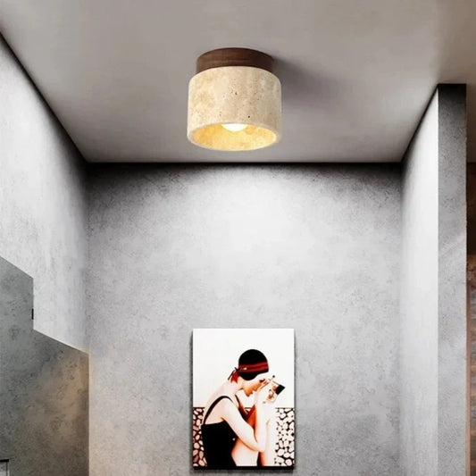 LumiHaven™ Bamboo & Wood Pendant Light