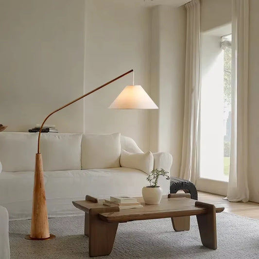 Arclinéa™ Walnut Arc Floor Lamp