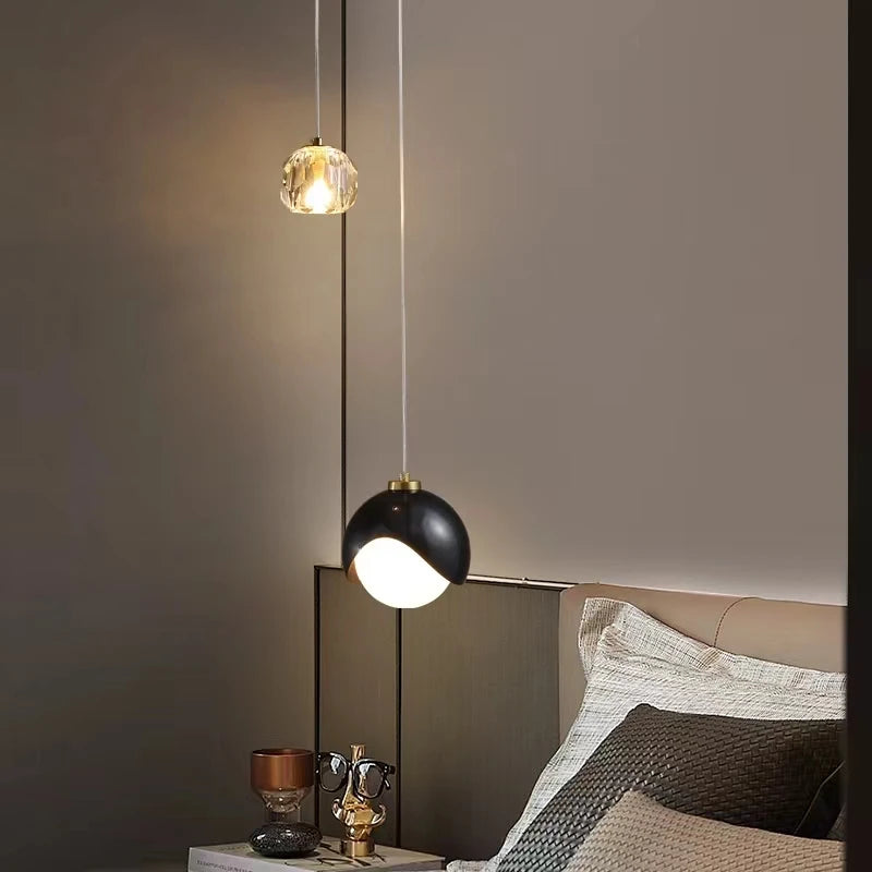 Lustra™ Crystal & Iron Pendant Light