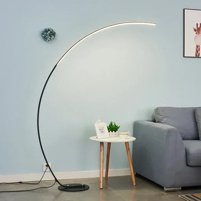 HaloCrest™ Modern Arc LED Floor Lamp