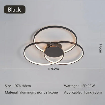 Ovarra™ HaloRing LED Ceiling Light