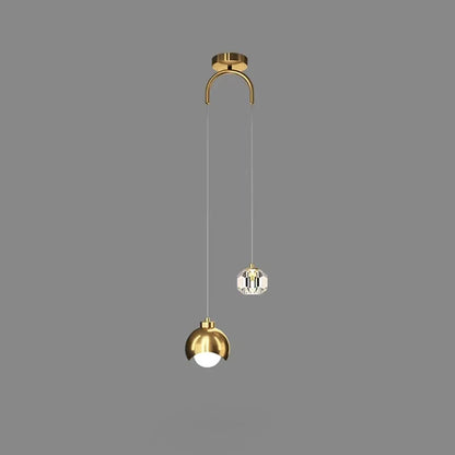 Lustra™ Crystal & Iron Pendant Light