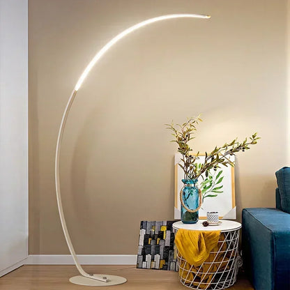 HaloCrest™ Modern Arc LED Floor Lamp