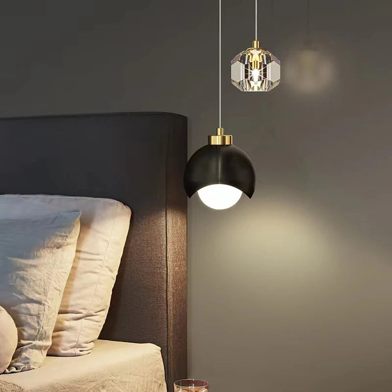 Lustra™ Crystal & Iron Pendant Light