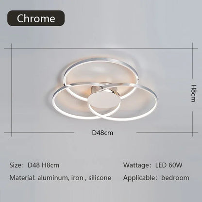 Ovarra™ HaloRing LED Ceiling Light