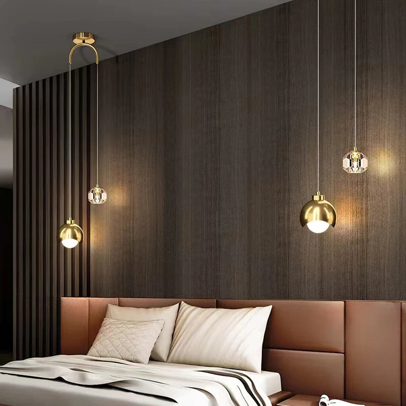 Lustra™ Crystal & Iron Pendant Light