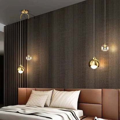 Lustra™ Crystal & Iron Pendant Light