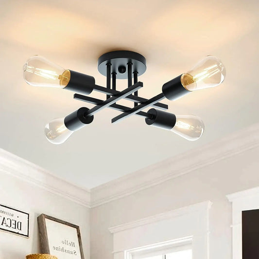 Lunette™ Modern Iron Frame Chandelier
