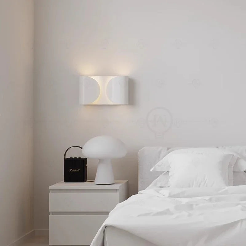 Italian Foglio Metal Wall Lamp